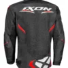 IXON Draco Black White Red Jacket 2