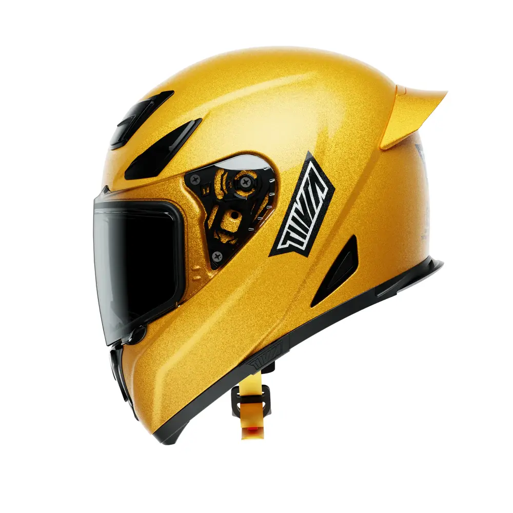 Tiivra Kalista Gold Composite Fiber Helmet 4