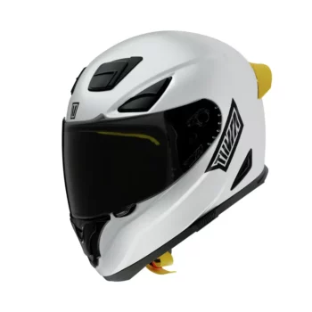 Tiivra Kalista Polar White Composite Fiber Helmet 1