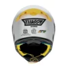 Tiivra Kalista Polar White Composite Fiber Helmet 4