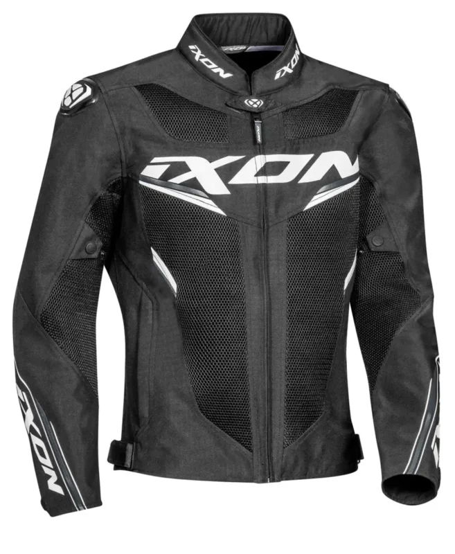 IXON Draco Black White Jacket 1