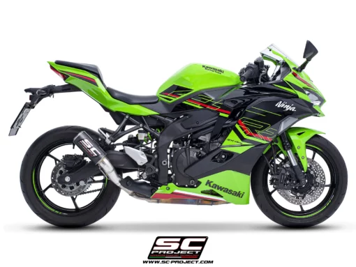 SC Project CR T Titanium Exhaust for Kawasaki ZX 4R (2024) 2