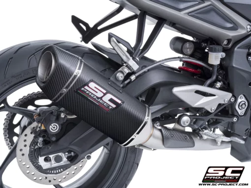 SC Project SC1 S Full System for Triumph Street Triple 765 (2023 ) 2