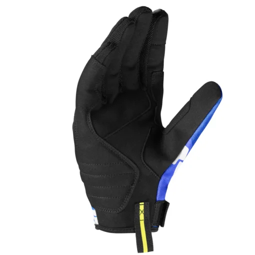 Spidi Flash KP White Blue Motorcycle Gloves 2