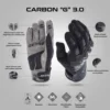 Acerbis Carbon G 3.0 Black Gloves 3