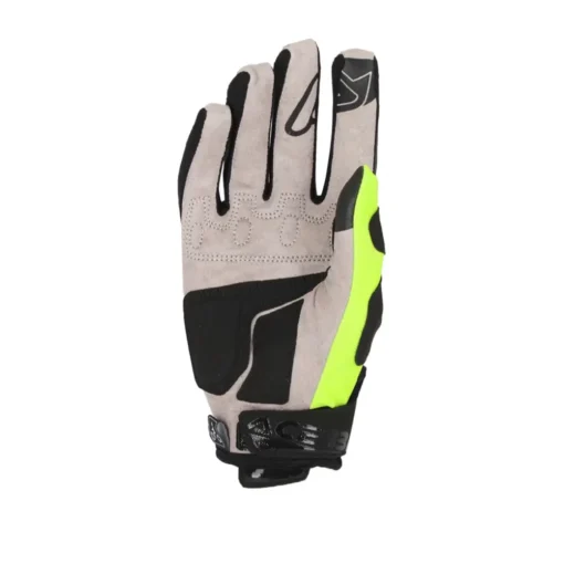 Acerbis MX X H Fluorescent Green Black Gloves 3