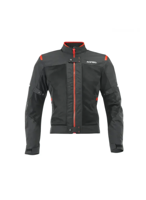 Acerbis Ramsey MY Black Red Vented Jacket 1