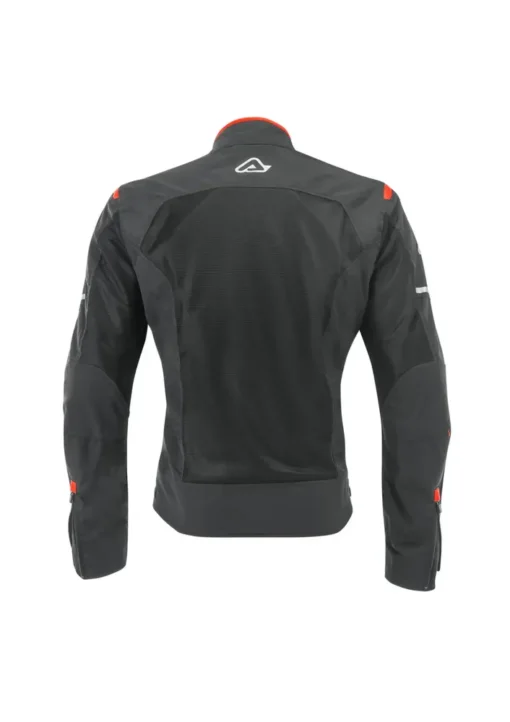 Acerbis Ramsey MY Black Red Vented Jacket 2