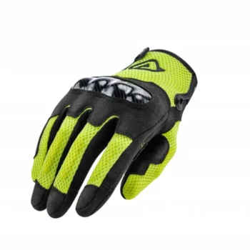 Acerbis Ramsey MY Vented Black Yellow Gloves 2