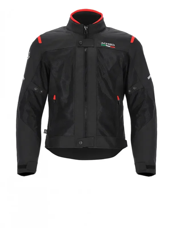 Acerbis Ruby Black Red Jacket 1
