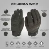 Acerbis Urban WP CE Black Gloves 3