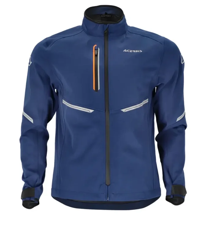 Acerbis X Duro Blue Orange Waterproof Enduro Jacket 1