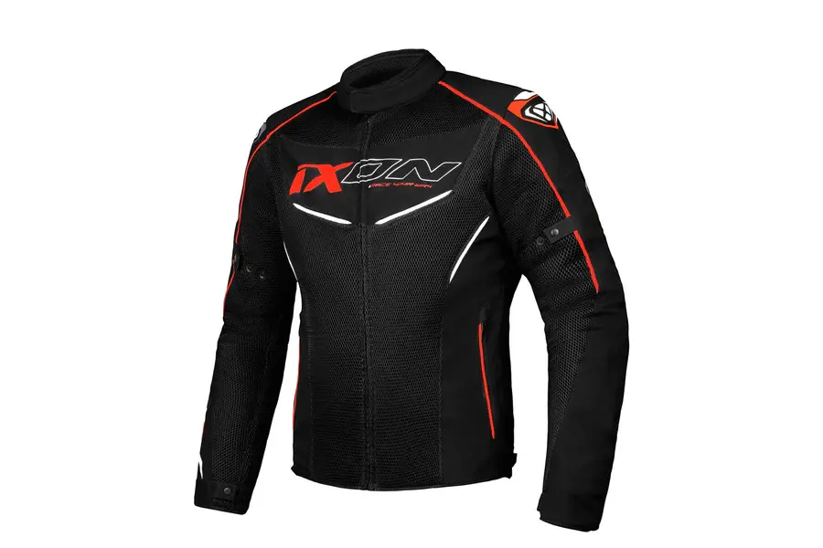 Ixon Flicker Black White Red Jacket 1