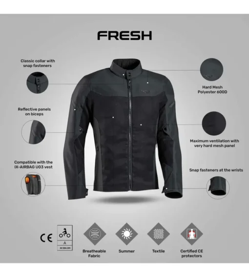 Ixon Fresh Black Jacket 3