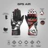 Ixon GP5 AIR Black White Red Riding Gloves 3