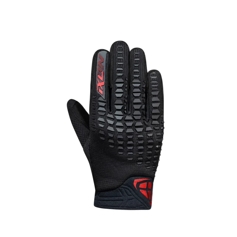 Ixon Oregon Black Bright Red Riding Gloves 1