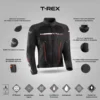 Ixon T Rex Black White Red Jacket 3