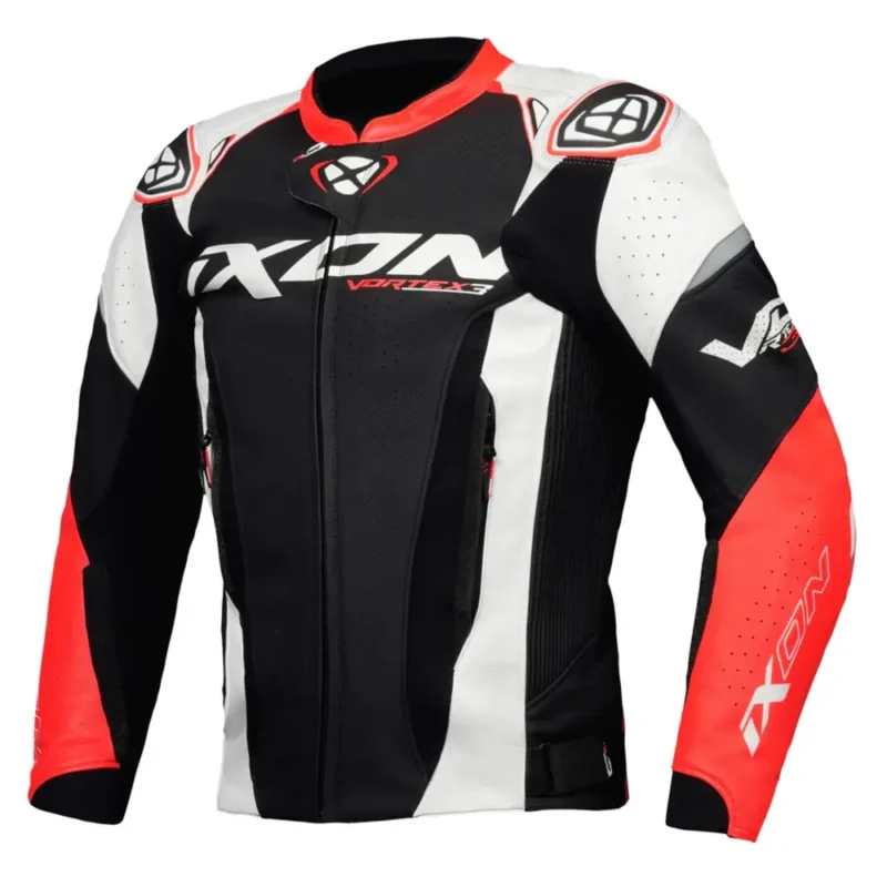 Ixon Vortex 3 Black White Red Jacket 1