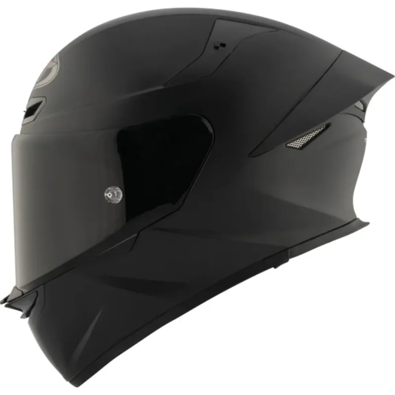 KYT TT REVO Plain Matt Black Helmet 1