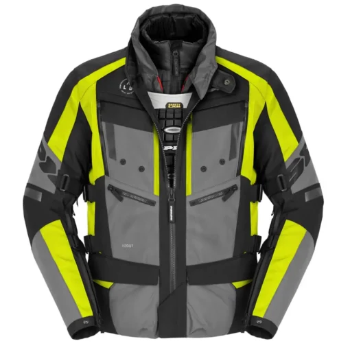 Spidi 4Season Evo Black Yellow Jacket 1