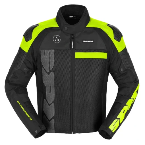 Spidi Progressive Net Windout Black Yellow Jacket 1