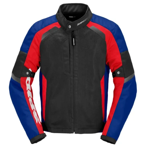 Spidi Tek Net Black Blue Red Jacket 1