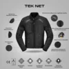 Spidi Tek Net Black Jacket 4