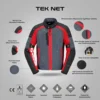 Spidi Tek Net Red Jacket 5