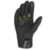 spidi x gt black fluorescent yellow gloves 2