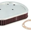 K&N High Flow Original Lifetime Engine Air Filter For Harley Davidson Street 500 (2014 21) (HD 1611) 1
