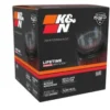 K&N High Flow Original Universal Air Filter 3 FLG, 6 B, 5 1 4 T, 5 H; POLISHED TOP (RR 3003) 3