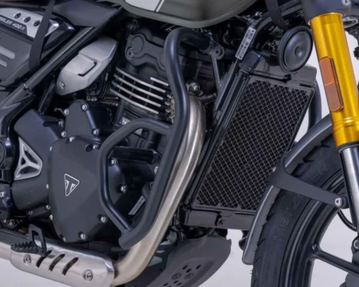 SW Motech Black Crashbars for Triumph Speed 400 Scrambler 400 X (2024 ) 1