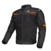 Scala Blaze Black Orange Riding Jacket 3