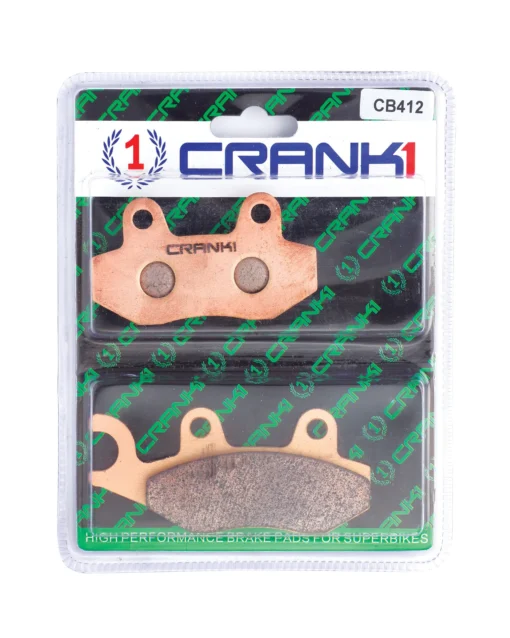 Crank1 Performance Sintered Rear Brake Pads for Triumph (CB412) 1