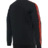Dainese Black Fluorescent Red Sweater Stripes 2