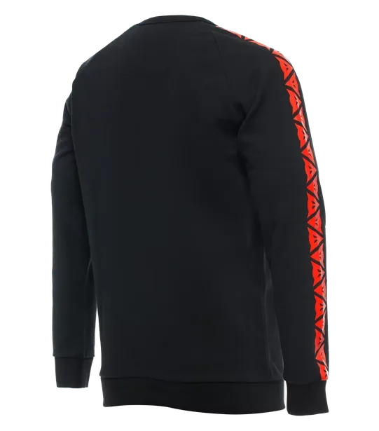 Dainese Black Fluorescent Red Sweater Stripes 2