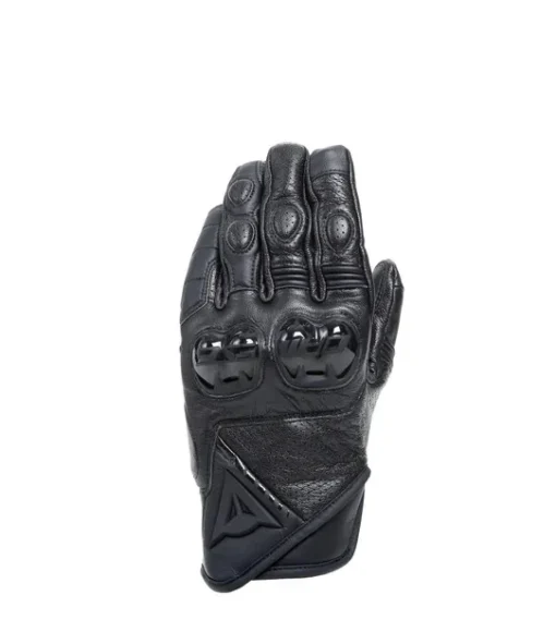 Dainese Blackshape Leather Black Riding Gloves 2
