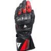 Dainese Druid 4 Black Lava Red White Riding Gloves 2