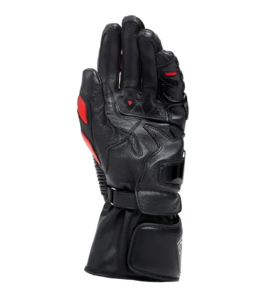 Dainese Druid 4 Black Lava Red White Riding Gloves 4