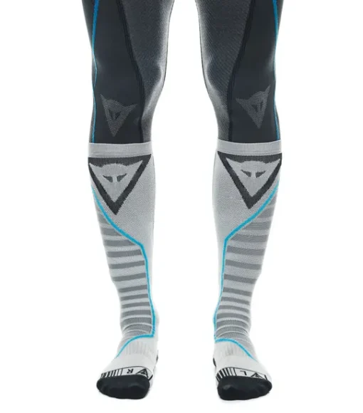 Dainese Dry Long Black Blue Sock (Dry Fit Inner Wear) 2