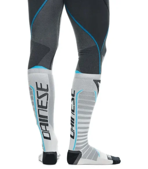 Dainese Dry Long Black Blue Sock (Dry Fit Inner Wear) 3
