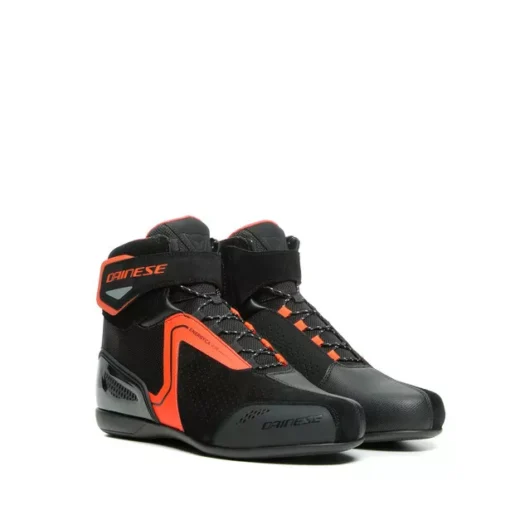 Dainese Energyca Air Black Fluorescent Red Riding Shoes 1