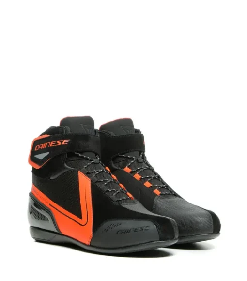 Dainese Energyca D WP Black Fluorescent Red Riding Shoes 1