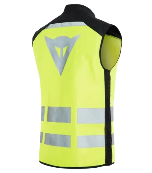 Dainese High VIS Fluorescent Yellow Vest Explorer 2