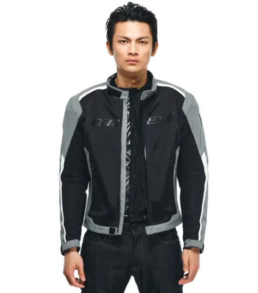 Dainese Hydraflux 2 Air D Dry Black Charcoal Grey Riding Jacket 3