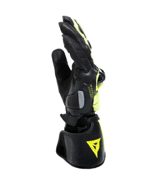 Dainese Impeto D Dry Black Fluorescent Yellow Riding Gloves 3