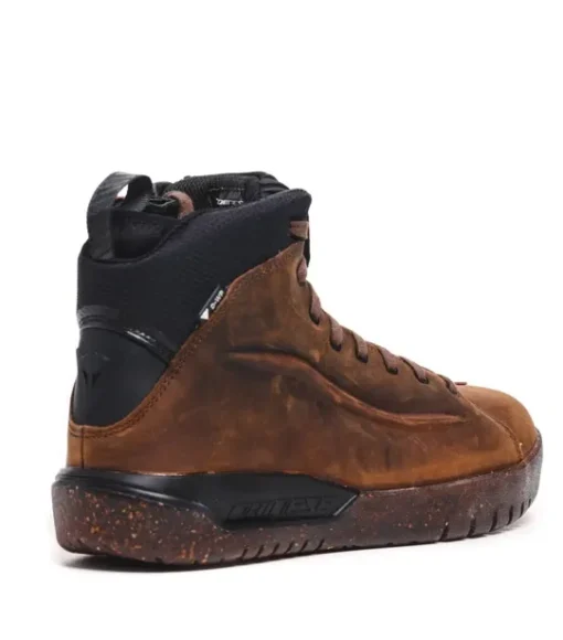 Dainese Metractive D WP Brown Natural Rubber Riding Shoes 3
