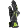 Dainese Mig 3 Leather Black Anthracite Fluorescent Yellow Riding Gloves 3
