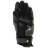 Dainese Mig 3 Leather Black Anthracite Fluorescent Yellow Riding Gloves 4