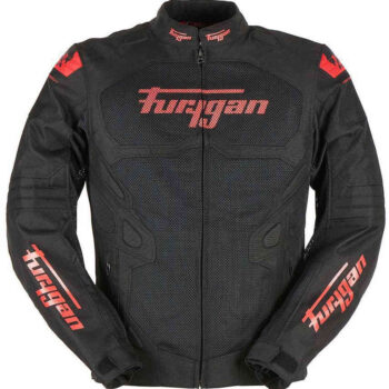 Furygan Atom Vented Black Red Riding Jacket 1